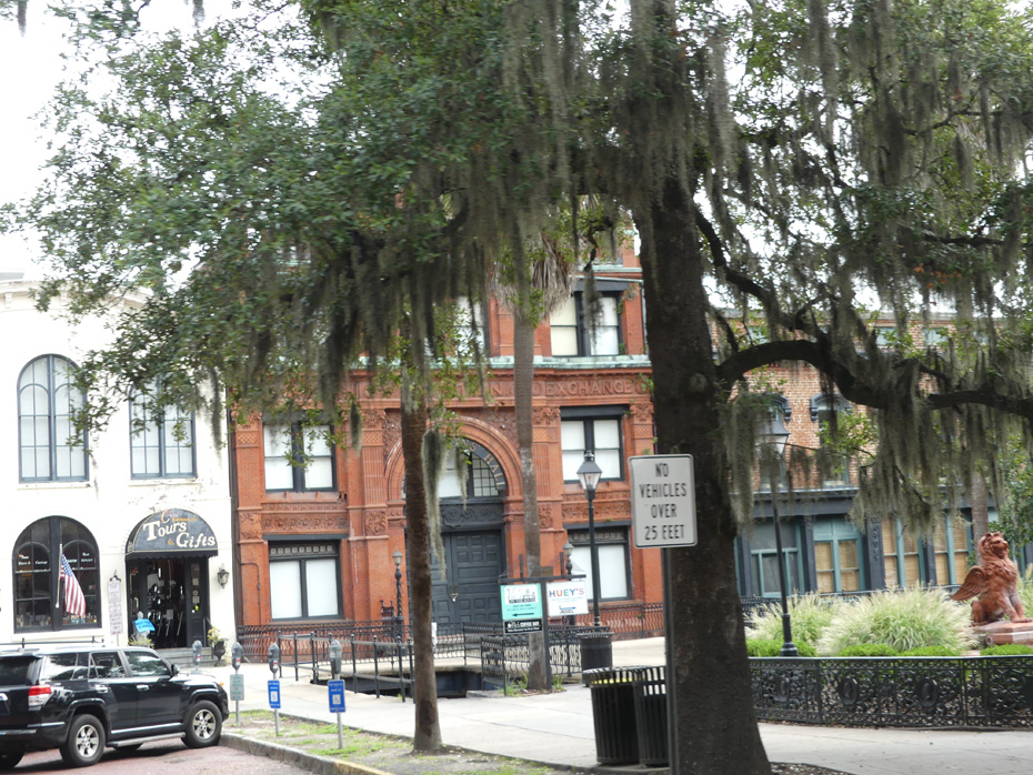 old cotton exchange in Savannah