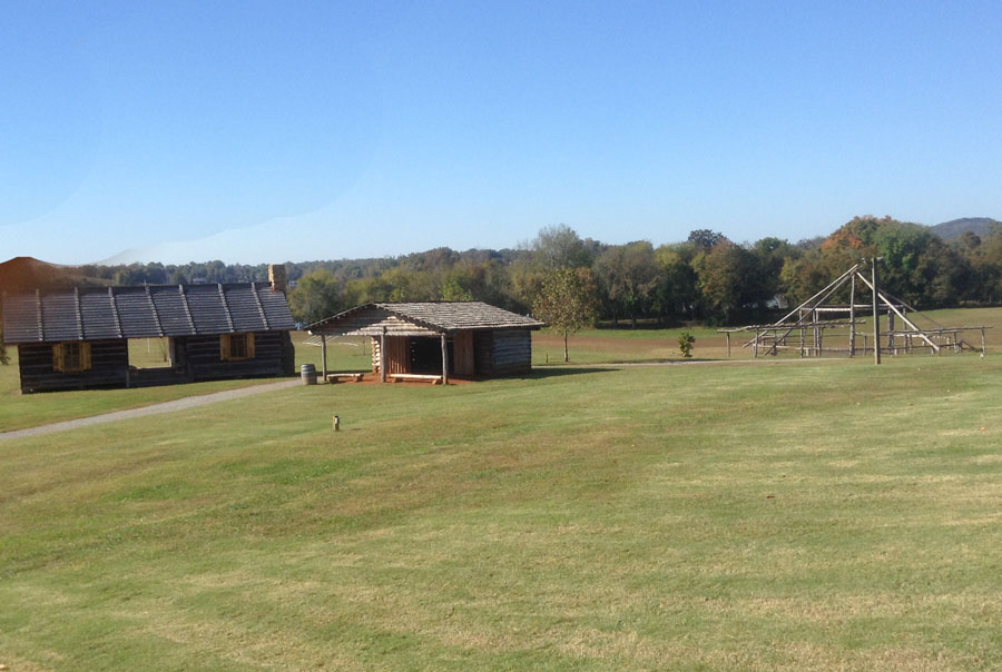 Grounds at Sequoya Birthplace Museum