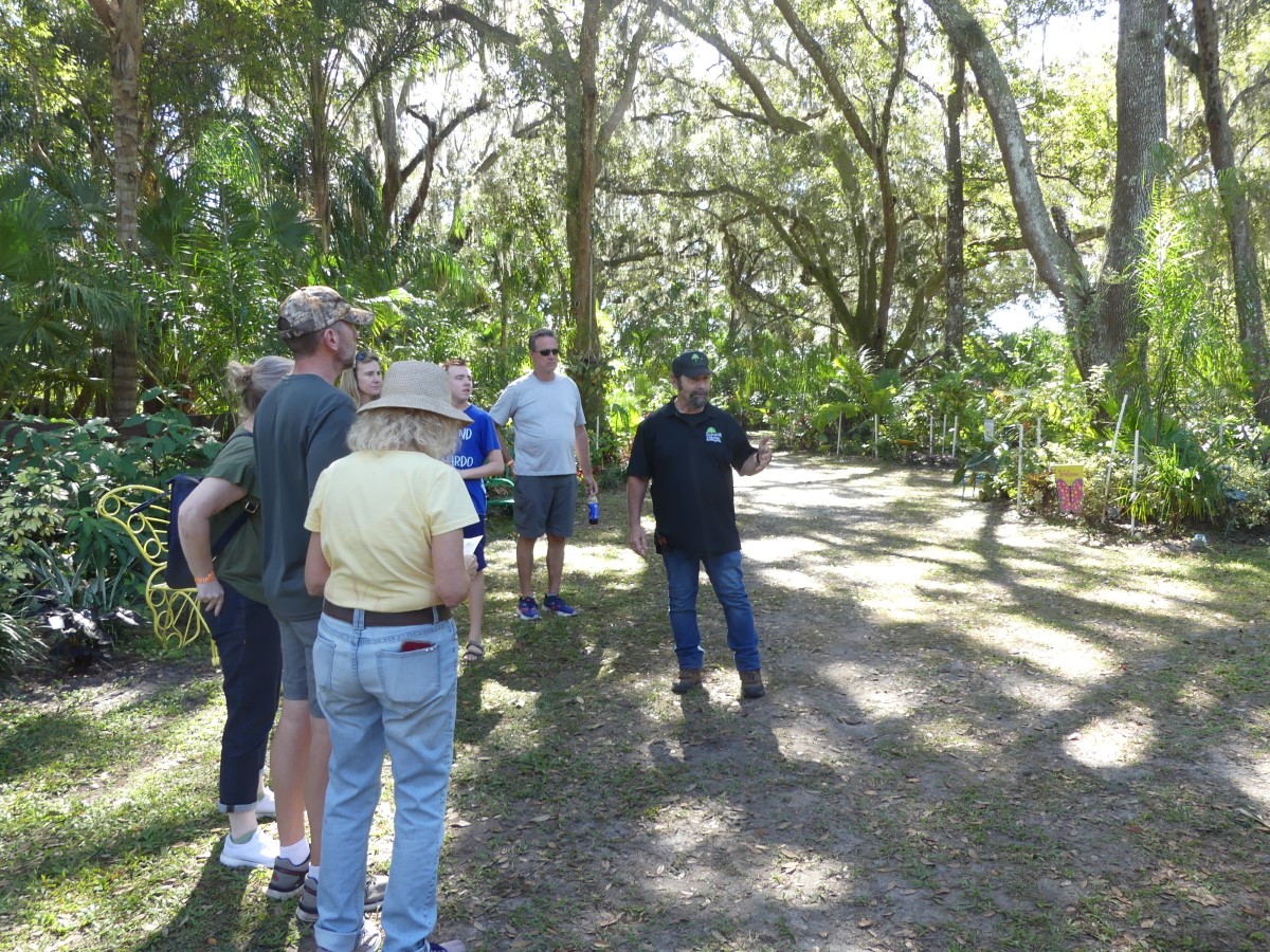 group at garden