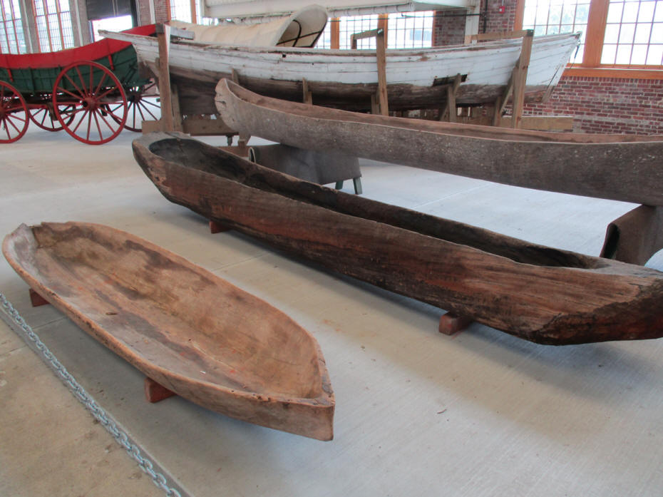 dugout canoes