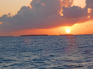 sunset at mallory square