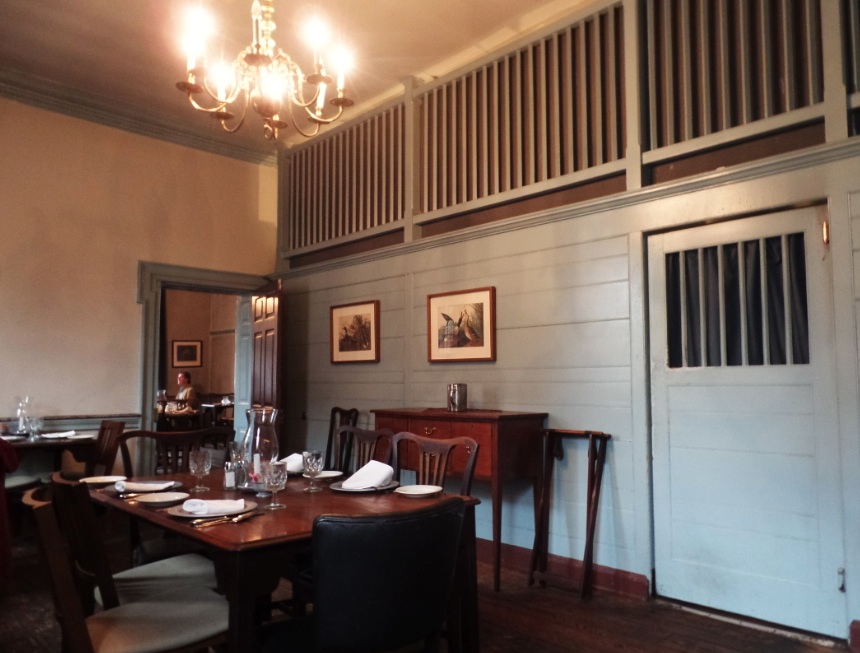 Interior of Gadsby's Tavern  at Alexandria, Virginia