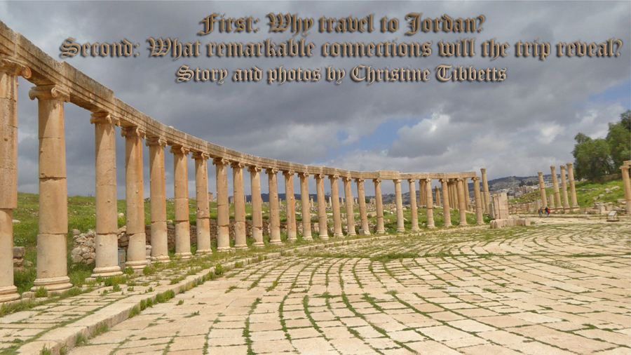 amphitheater in Jerash, <h1>Jordan</h1>
