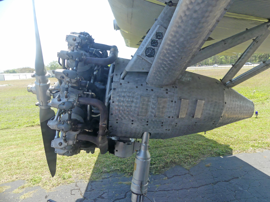 wing engine on Tin Goose
