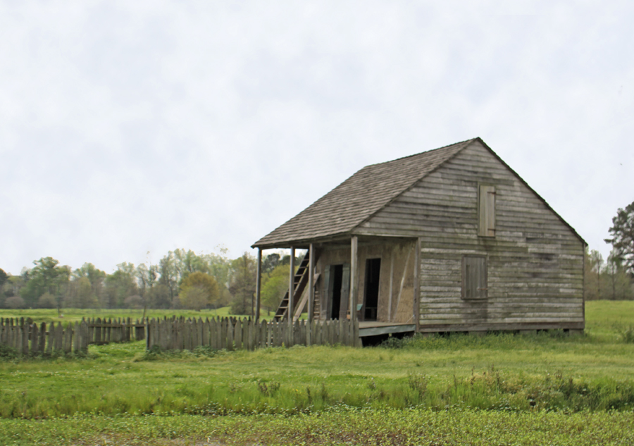 The Jean Charles Germain Berheron House at Rural Life Museum in 'baton Rouge, LA