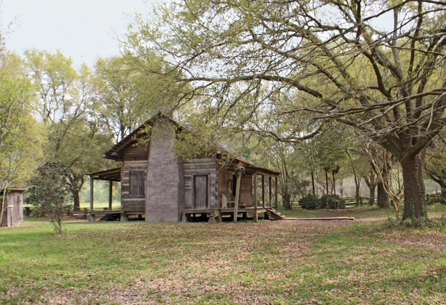 cabin at Rural Life Museum in 'baton Rouge, LA