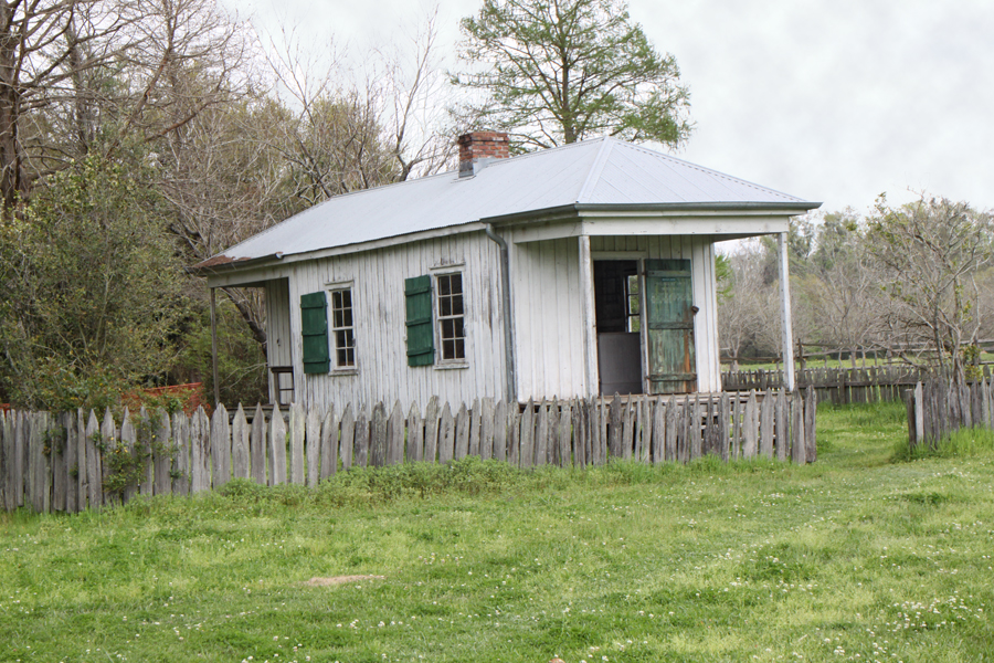 shotgun house at Rural Life Museum in 'baton Rouge, LA