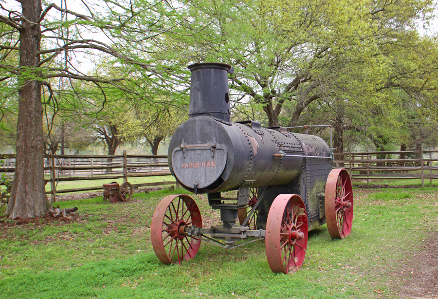 Farquhar Steam Tractor at Rural Life Museum in 'baton Rouge, LA