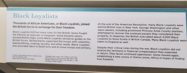 sign about black loylests in reveloution