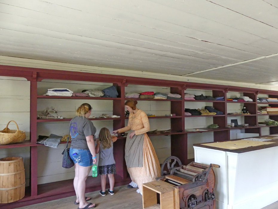 dressmaker in store at westville