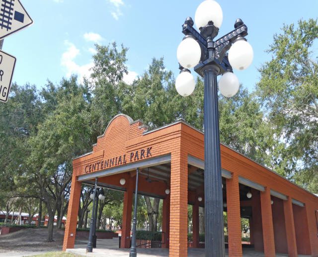 centenial park in ybor city