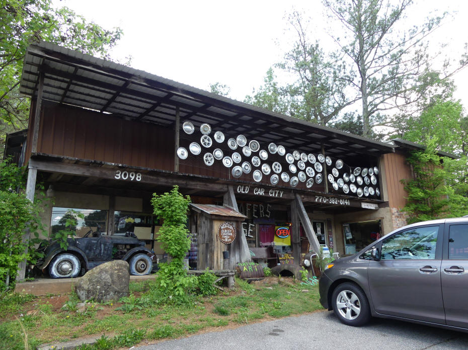 entrance to old car city 