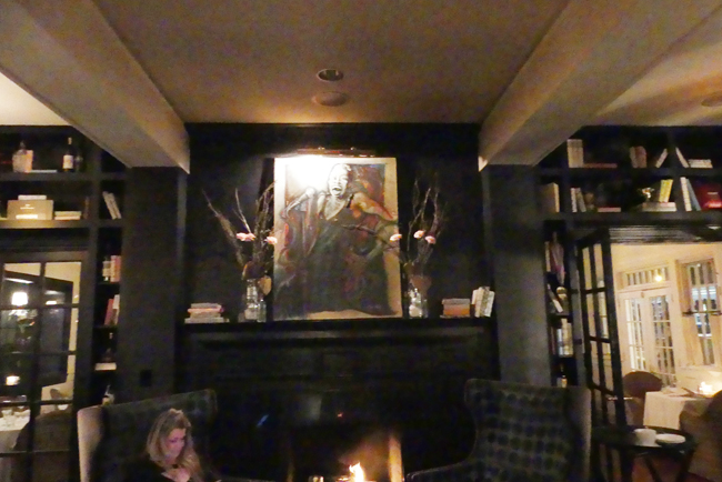 ma rainey picture over fireplace
