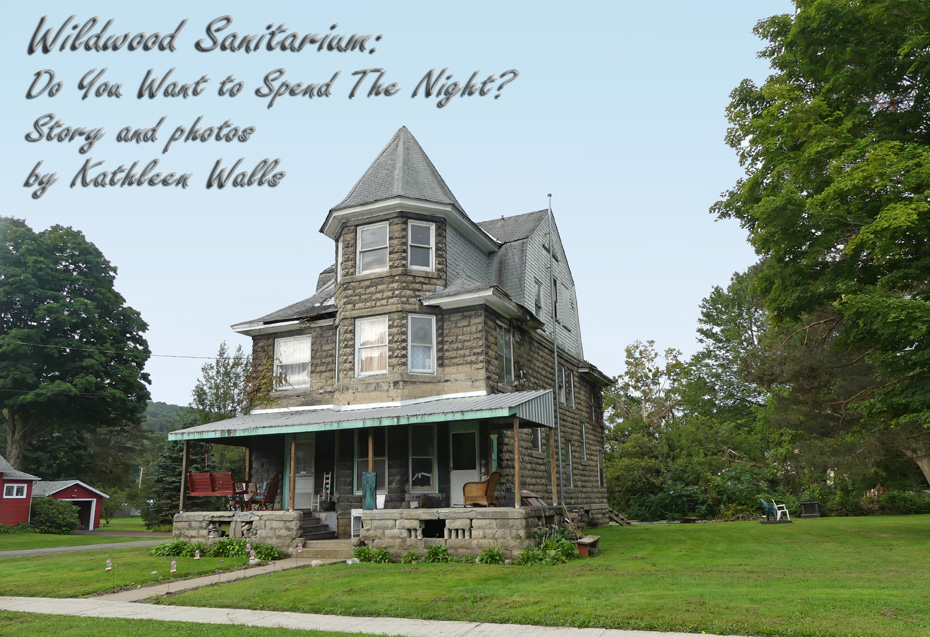 stone house known as haunted Wildwood Sanitarium